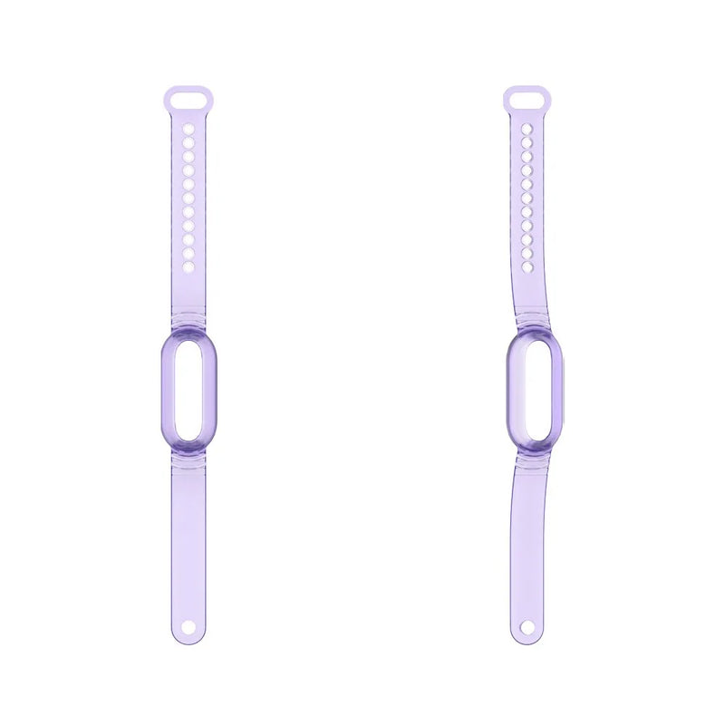 TPU Voice Recorder Case for PLAUD NotePin AI Transparent Waterproof Protective Cover Shockproof Protector Band Strap