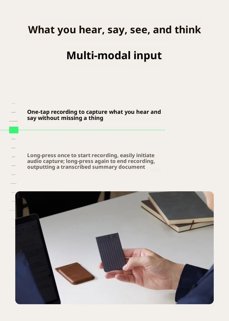 Plaud Note AI Minutes Device AI-Powered Meeting Summary from Voice Recorder Transcription  Dual Recording Mode lightweight 64GB