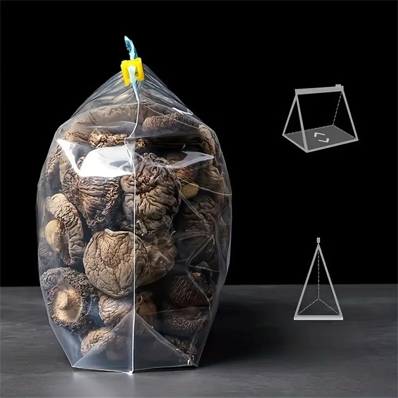 45pcs Reusable Fresh Zipper Bag For Food Plastic Bags Fruit Vegetable Bags Ziplock Food Bag Kitchen Food Storage Bag Organizer