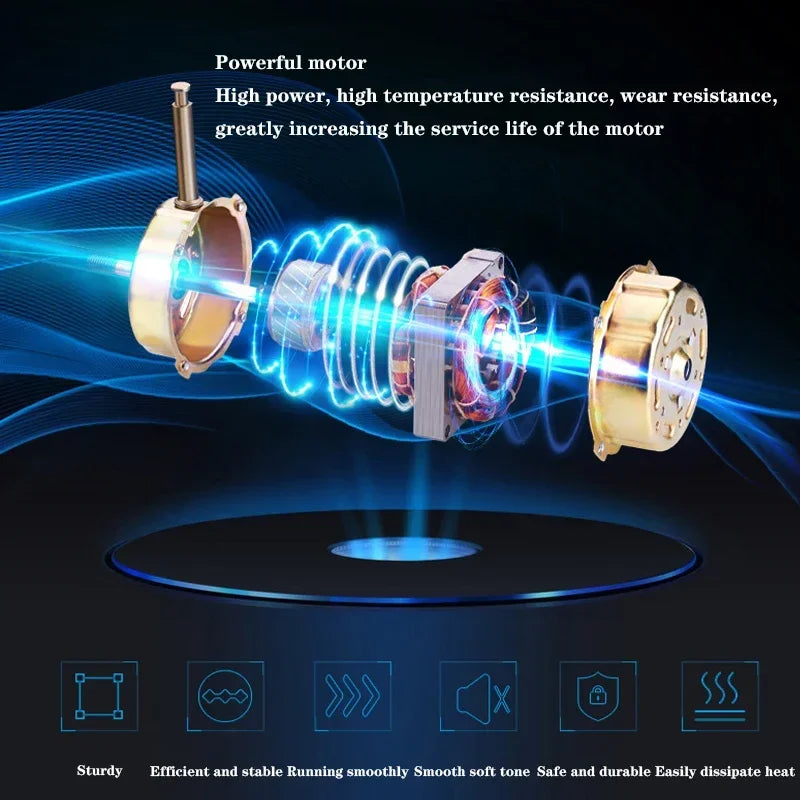 Household Wall-Mounted Electric Fan 220V/60W 16-Inch Living Room Kitchen Fan With 3 Speed Adjustable Smart Version/Mechanical