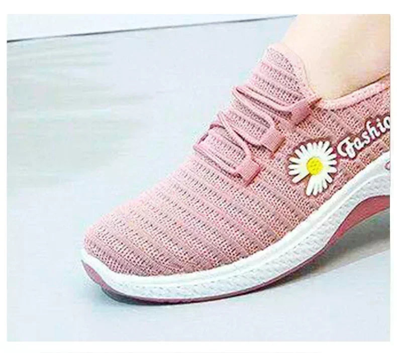 Women Sneakers Autumn New Trendy Mesh Casual Sports Running Shoes Wholesale Comfortable Lightweight Breathable Fashion Sneakers