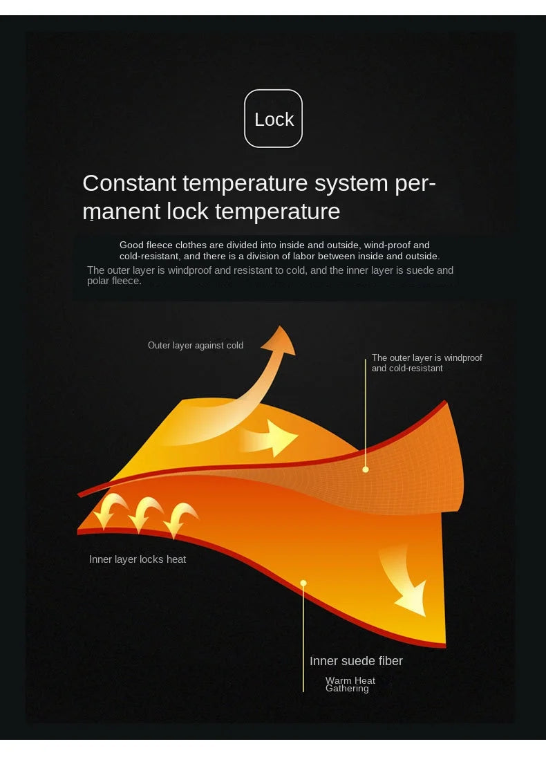 Tatiana Haven Men’s Fleece Winter Vest – Warm Casual Sleeveless Jacket with Zipper and Pockets