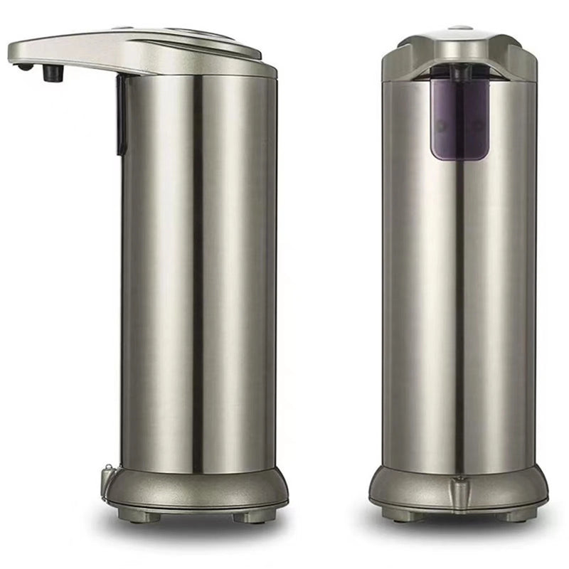 Automatic Soap Dispenser Touchless Soap Dispenser 250ml Battery Powered Electric Adjustable Stainless Steel Dispenser