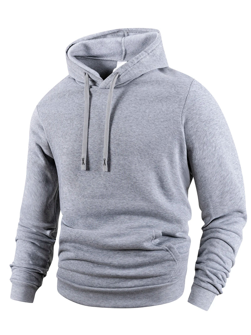 Men’s and Women’s Casual Hoodie – Loose Fit Long Sleeve Pullover Sweatshirt for Spring and Autumn