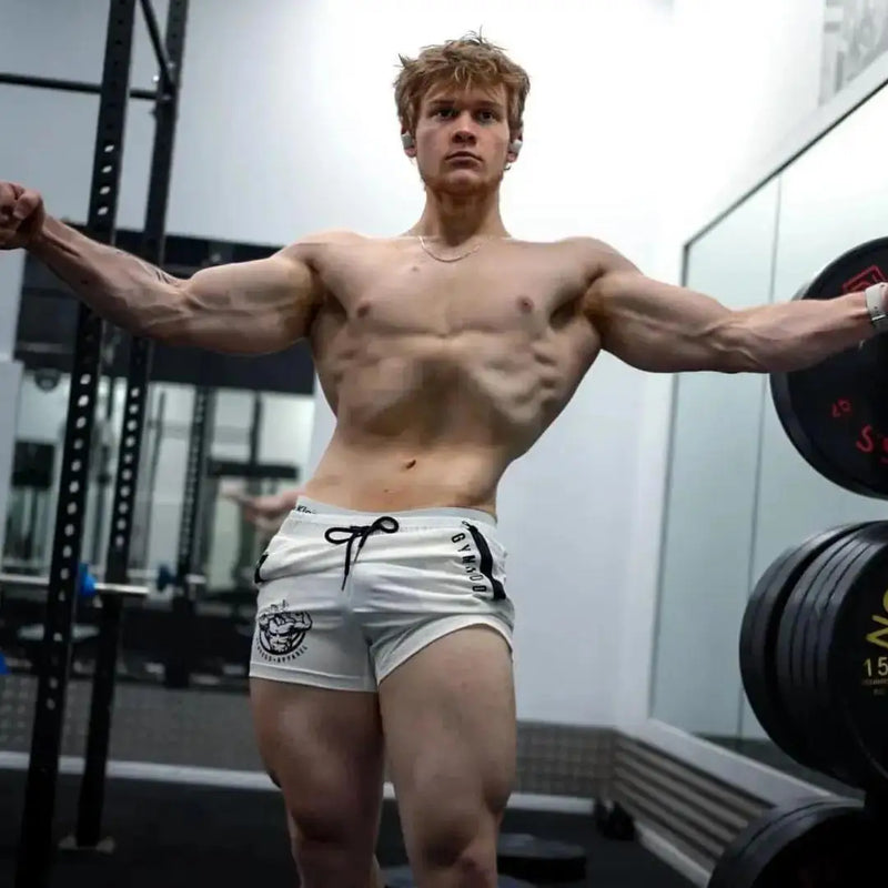 2025 New Sport Shorts Men Gym Workout Running Shorts Bodybuilding Joggers Summer Fitness Training Jogging Short Pants Male Beach