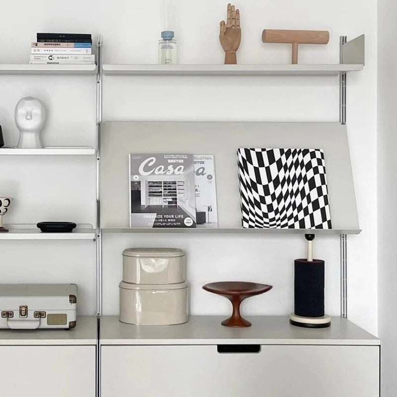 Floating Wall Shelf Metal Rack Organizers Storage Shelves on Wall Living Room Cabinets Plate Rack Storage Holders Home Supplies