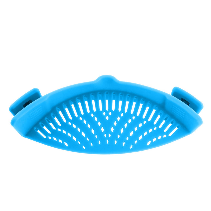 JJYY Universal Silicone Clip-on Pan Pot Strainer Anti-spill Pasta Pot Strainer Food Grade Rice Fruit Colander Strainer