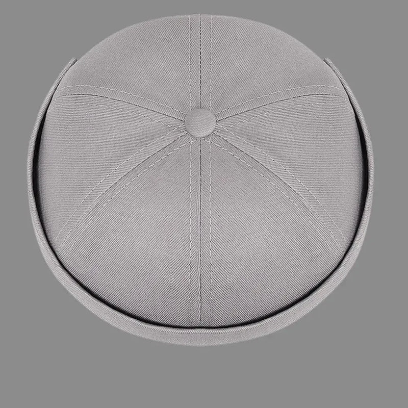 Beanie Hats Men Women Spring Autumn Landlord Hat Streetwear Hip Hop Brimless Hat Embroidered Coconut Tree Docker Cap Wholesale