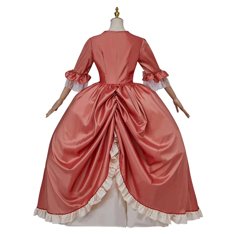 Late 18th Century Rococo Marie Antoinette Dress French Court Gown Victorian Pink Dress Renaissance Vintage Ball Gown