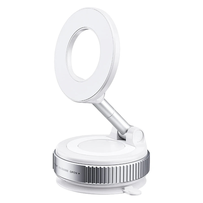 Magnetic Vacuum Car Mount Phone Holder Vacuum Suction Cup Car Phone Stand Universal GPS Navigation Stand for Car Smooth Surfaces