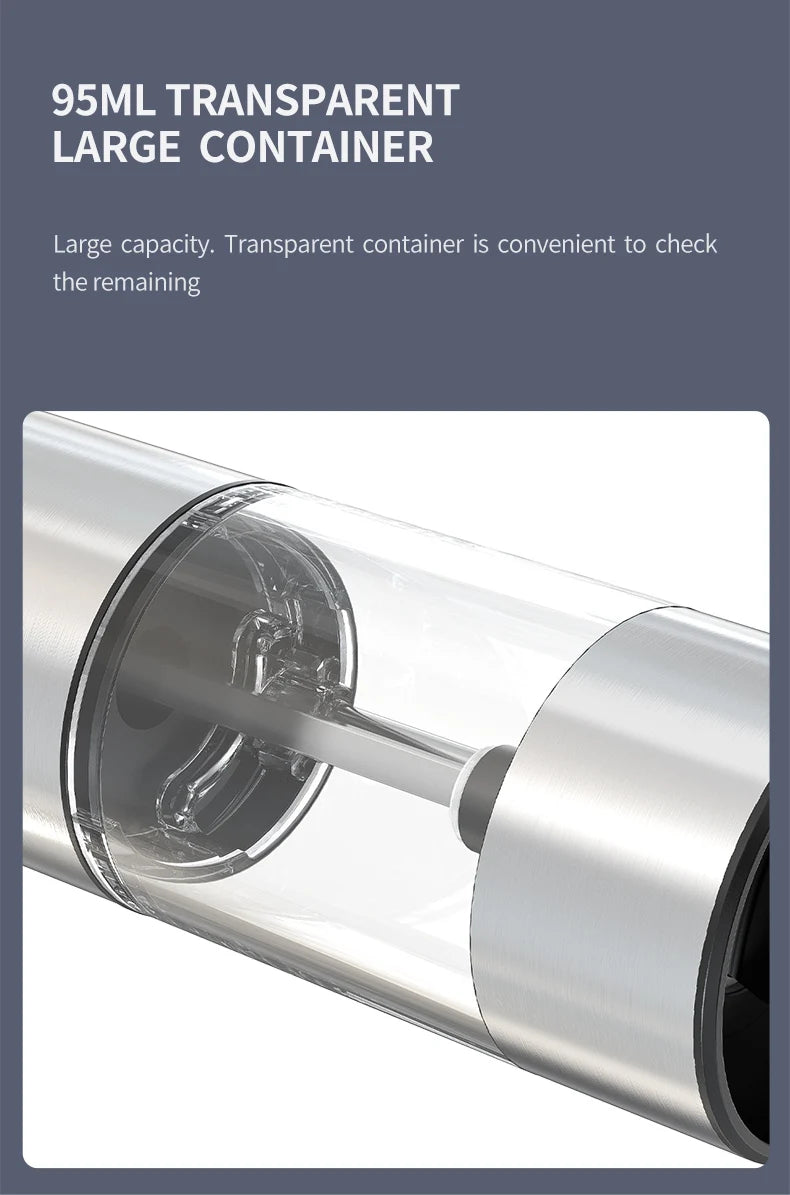 Electric Salt and Pepper Grinder Set with USB Charging Base Large Capacity Adjustable Coarseness Stainless Steel Automatic Mills