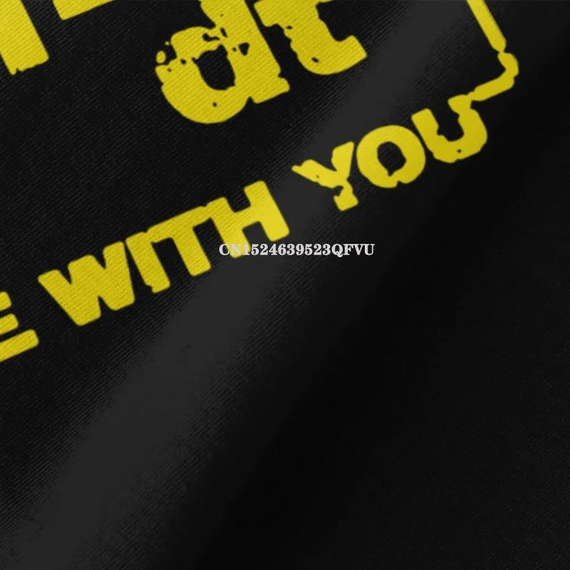 Oversized “May The Force” Star Equation T-Shirt – Funny Physics & Space Graphic Tee for Men and Women