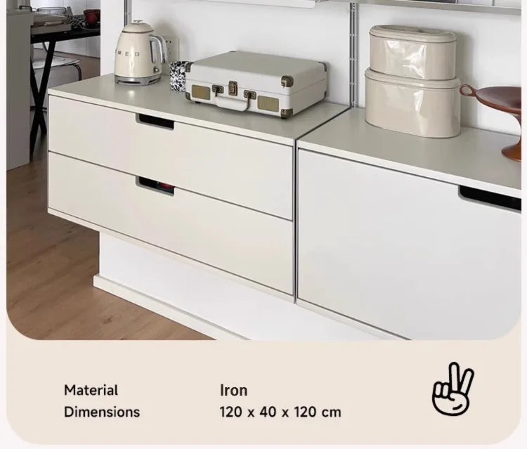 Floating Wall Shelf Metal Rack Organizers Storage Shelves on Wall Living Room Cabinets Plate Rack Storage Holders Home Supplies