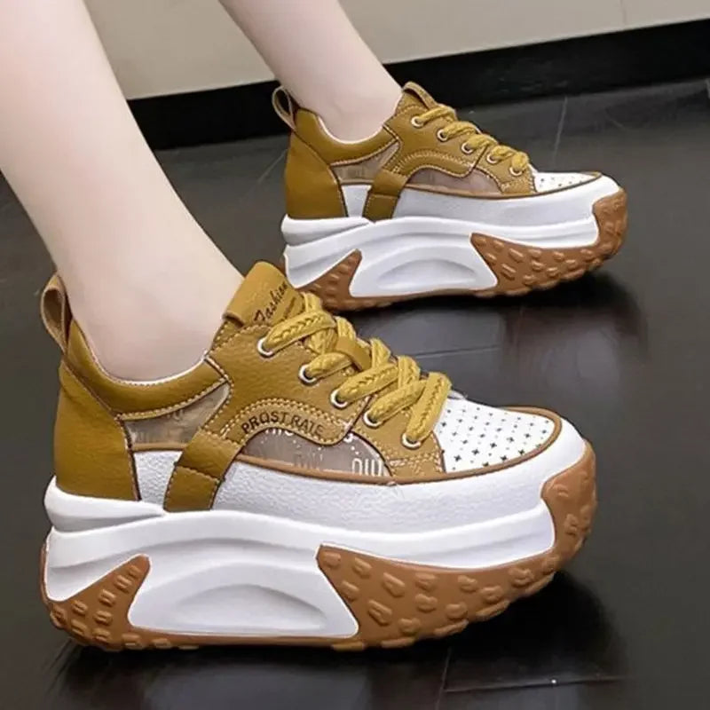 Popular Elder Shoes 2024 Summer New Versatile Mesh Breathable Women&