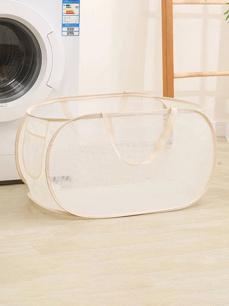 Storage Basket Dirty Clothes Basket Storage Basket Portable Basket Bathroom Dirty Clothes Basket Foldable Dirty Clothes Basket