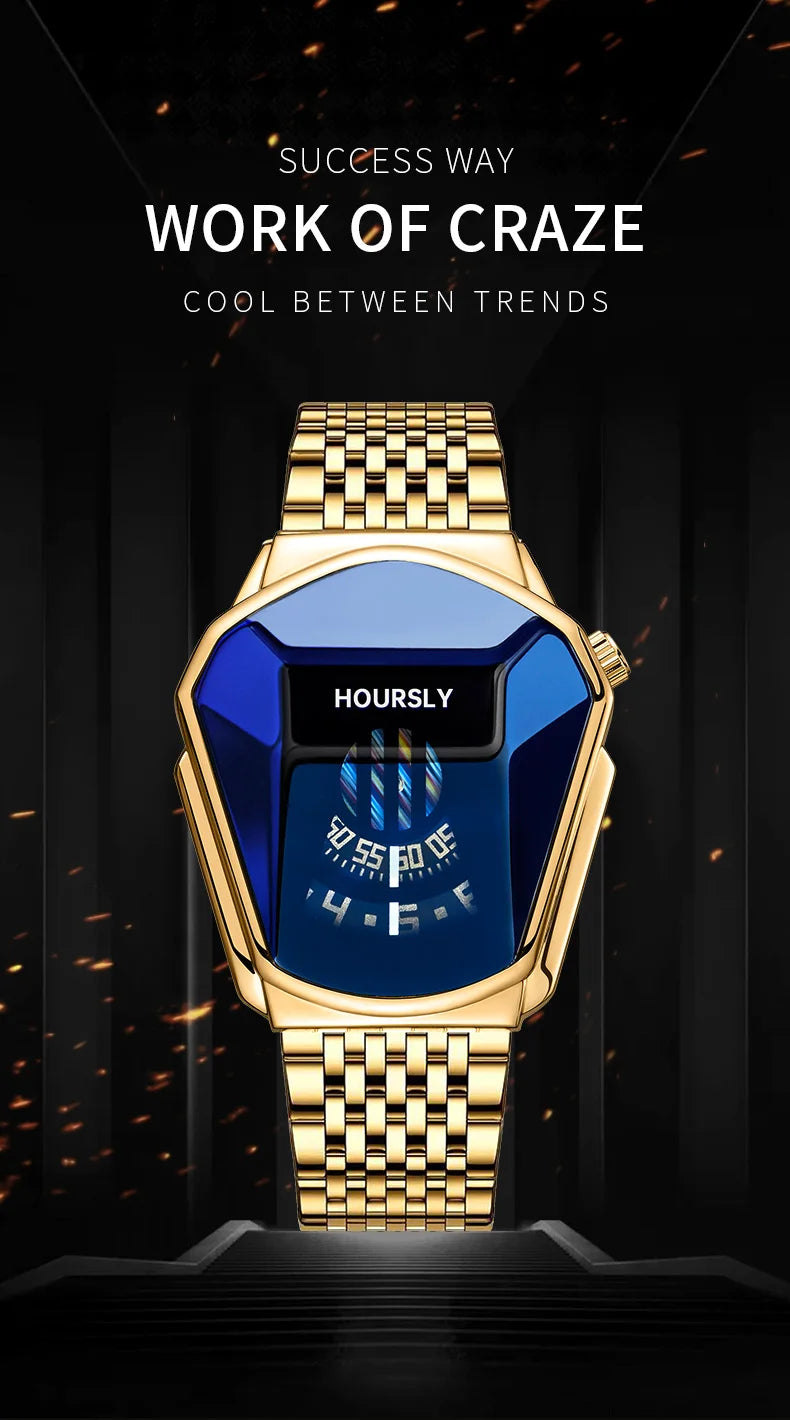 2025 Luxury HOURSLY Brand Trend Cool Men&