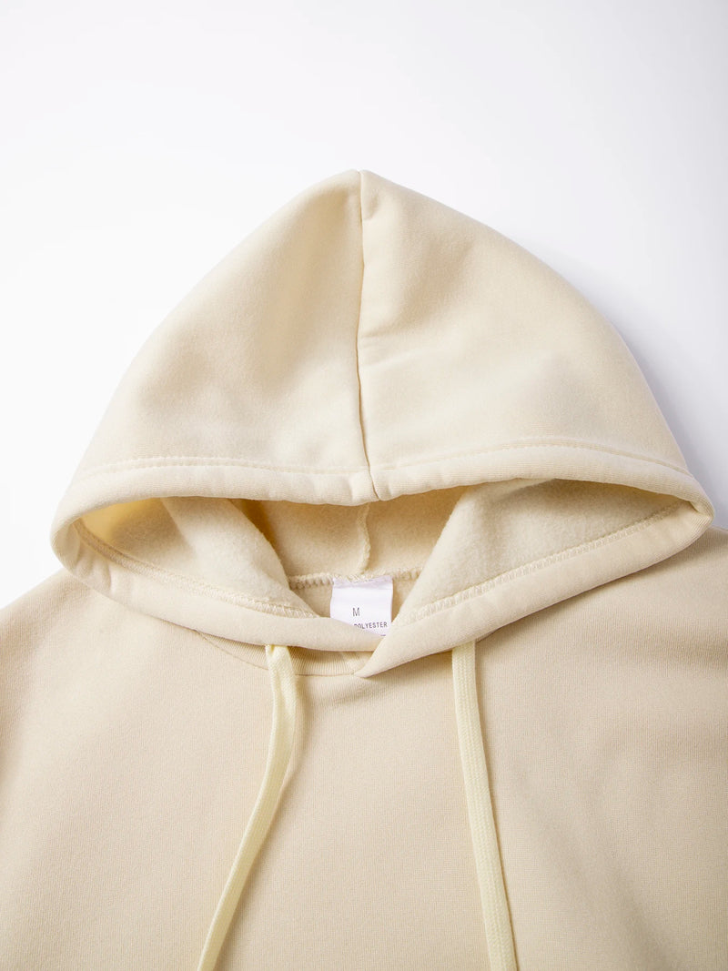 Men’s and Women’s Casual Hoodie – Loose Fit Long Sleeve Pullover Sweatshirt for Spring and Autumn