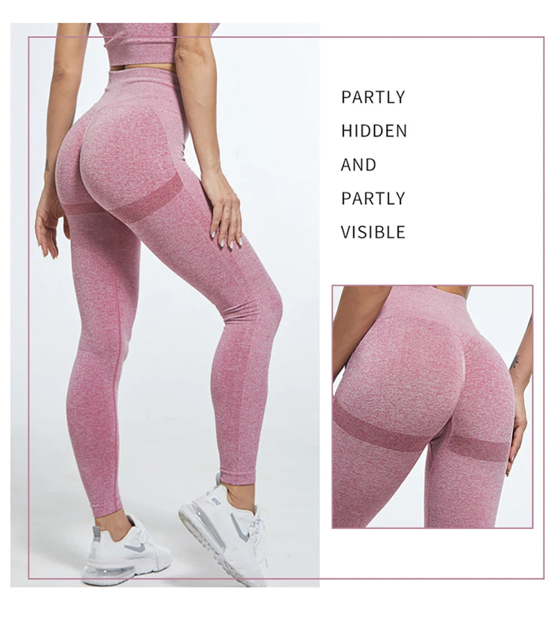 Women High Waist Leggings For Fitness Ladies Sexy Bubble Butt Gym Sports Workout Leggings Push Up Fitness Female Leggins