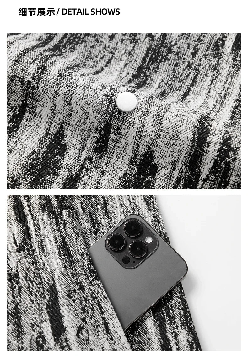 Elegant Denim Jackets Women 2025 Korean New luxury Coat Chic Print Women&