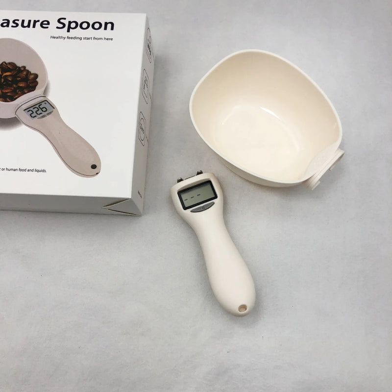 Kitchen Digital Food Measuring Spoon Scale Pet Food Measuring Spoon Scale Suitable For Cat And Dog Food Measuring Flour Spoon  ﻿