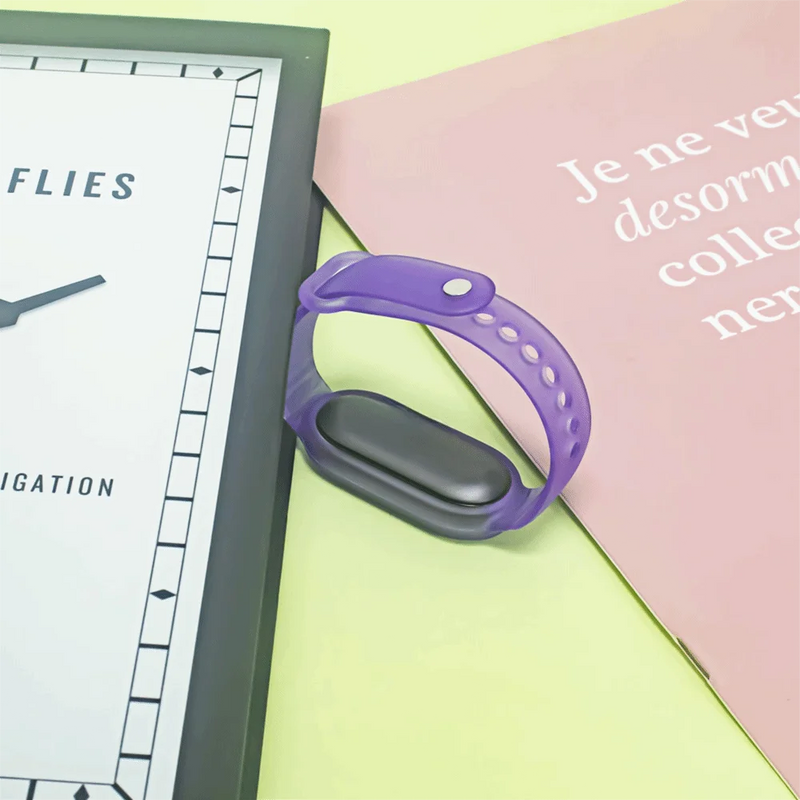 TPU Voice Recorder Case for PLAUD NotePin AI Transparent Waterproof Protective Cover Shockproof Protector Band Strap