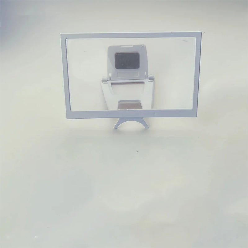 12 Inch Mobile Phone Screen Amplifier 3D Magnifying Glass Stand Magnifier HD Video Amplifier Phone Stand Enlarged Screen Bracket