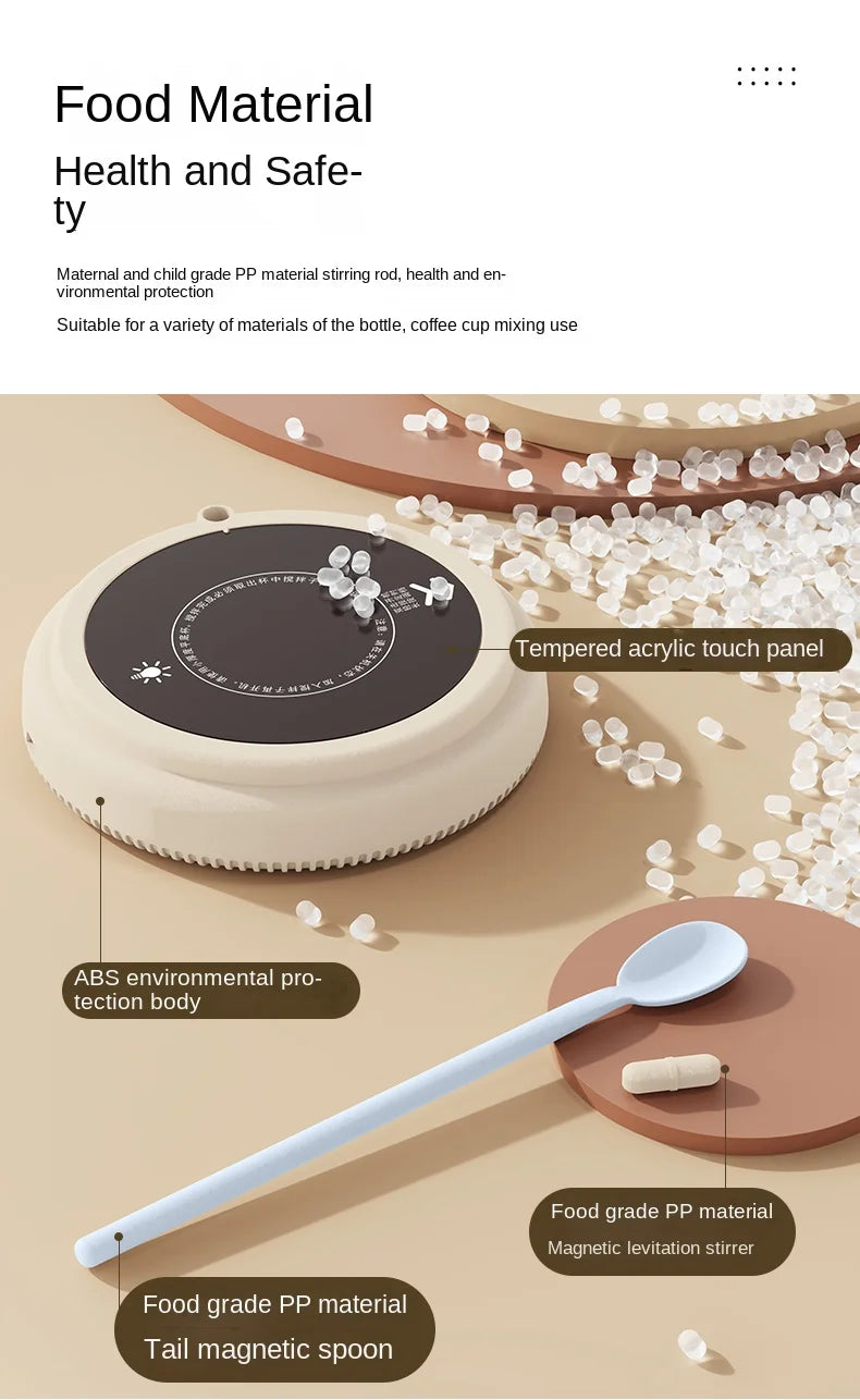 Automatic Mixing Cup Portable Electric Mixing Coffee Cup Water Cup Milk Cup USB Charging Magnetic Suspension Shaker Baby Items