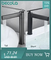 Led Digital Basin Faucet Black Bath Basin Mixer Brass Temperature Display Faucet Smart Tap Sink Faucet For Bathroom Faucet Tap