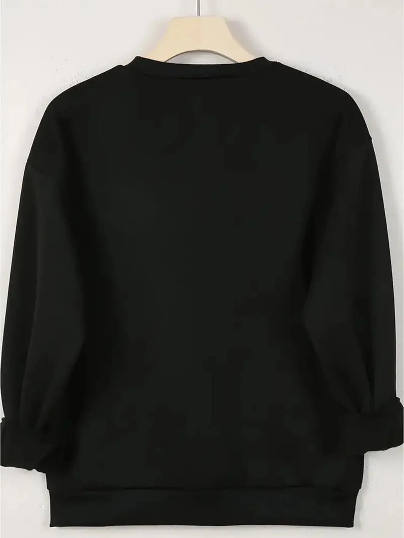 Women’s Oversized Pullover Hoodie – Loose Cotton Fleece Sweatshirt for Autumn & Winter